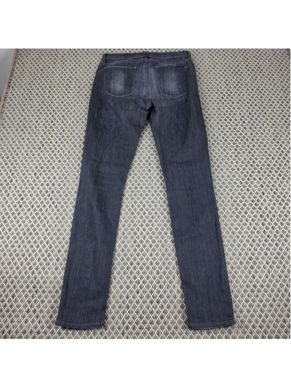 Hudson Jeans Women’s Size 29 Gray Distressed Skinny Stretch Denim USA Made - Picture 3 of 12